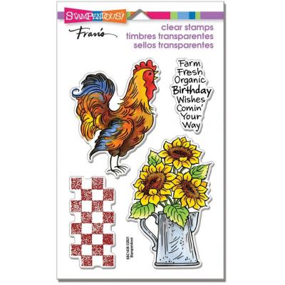 Stampendous Clear Stamps -  Farm Fresh
